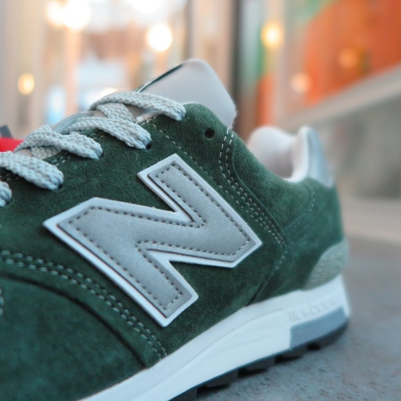 New Balance 1400 Forest Green Made In USA Shoes - Picture 4 of 8